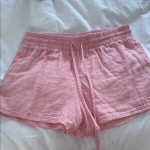 Heartloom Pink Textured Women's Lounge Shorts